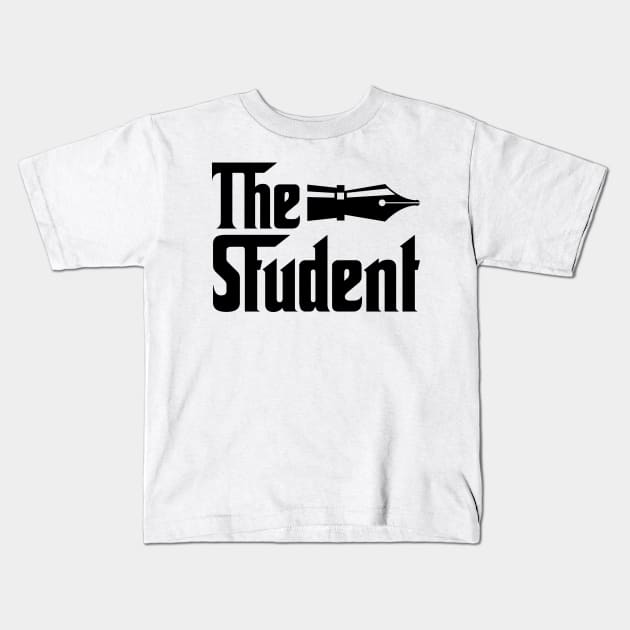 The student job gifts for father Kids T-Shirt by SerenityByAlex